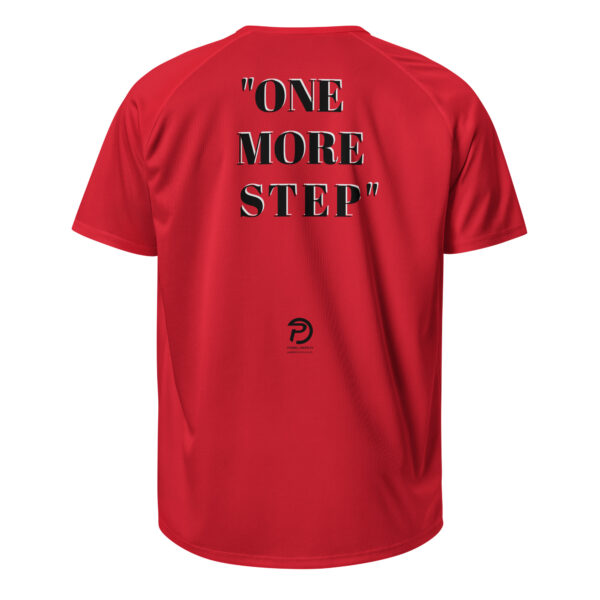 Unisex sports t-shirt "ONE MORE STEP" - Image 12