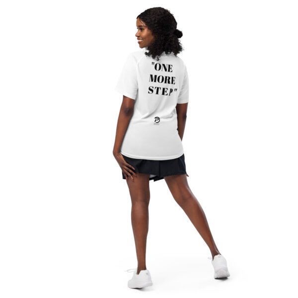 Unisex sports t-shirt "ONE MORE STEP" - Image 9